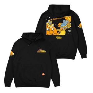 Reading Rainbow 'Twice High' Hoodie - Black
